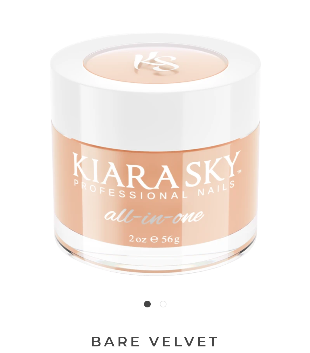KIARASKY All-in-One Bare Velvet Nail Polish - 2oz Flawless Gel Manicure Kit for Salon & Home Use - Perfect for Nail Art, DIY Manicures & Special Occasions