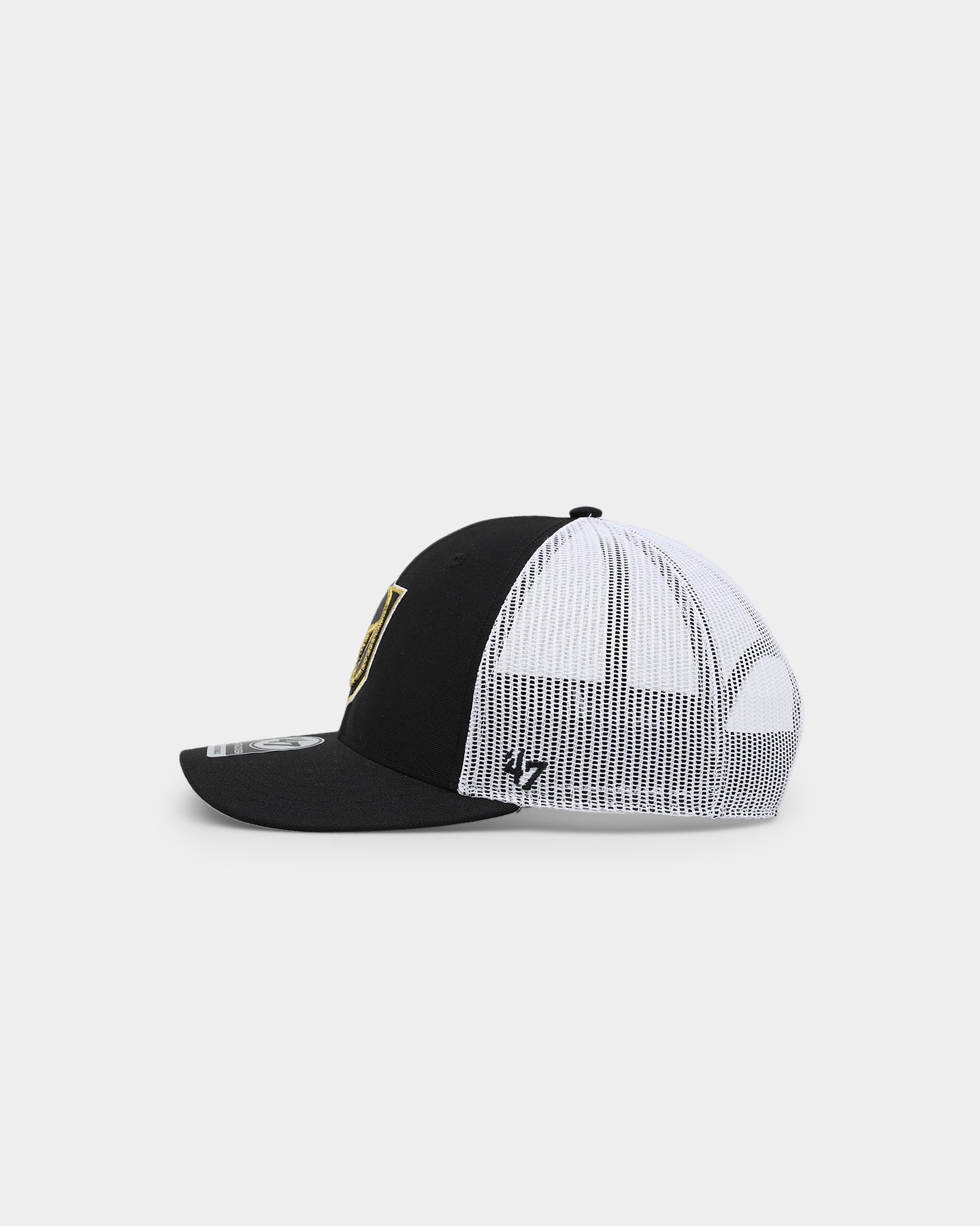 47 Brand Las Vegas Golden Knights Snapback Trucker Hat - Black Adjustable Baseball Cap for Men & Women - Perfect for Sports Fans, Games & Outdoor Activities