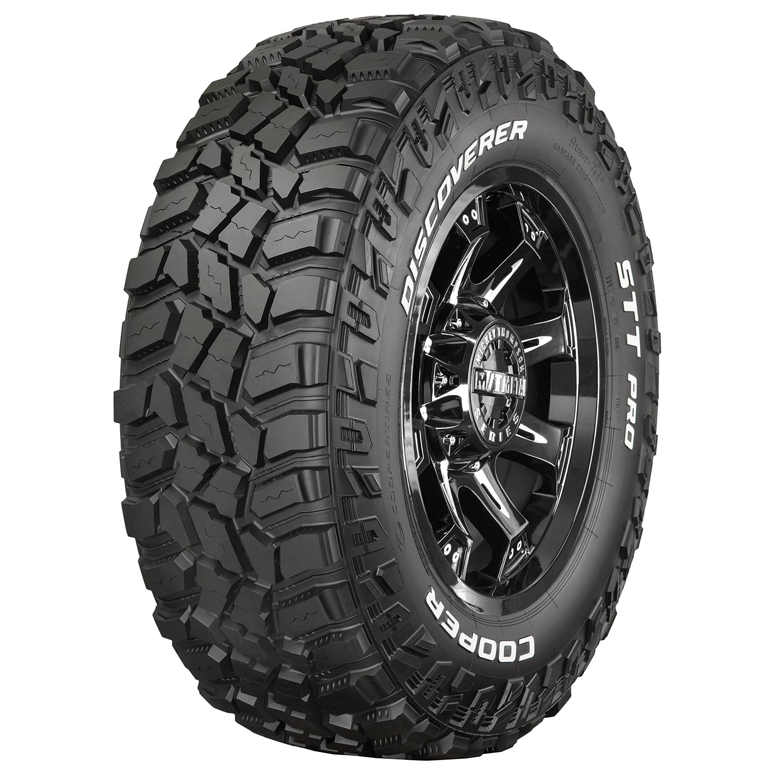 Cooper Discoverer STT Pro All-Season 33X12.50R15LT 108Q Off-Road Tire - Premium Mud Terrain Tires for Trucks, Jeeps & SUVs | Ideal for Off-Roading, Rock Crawling & All-Terrain Adventures