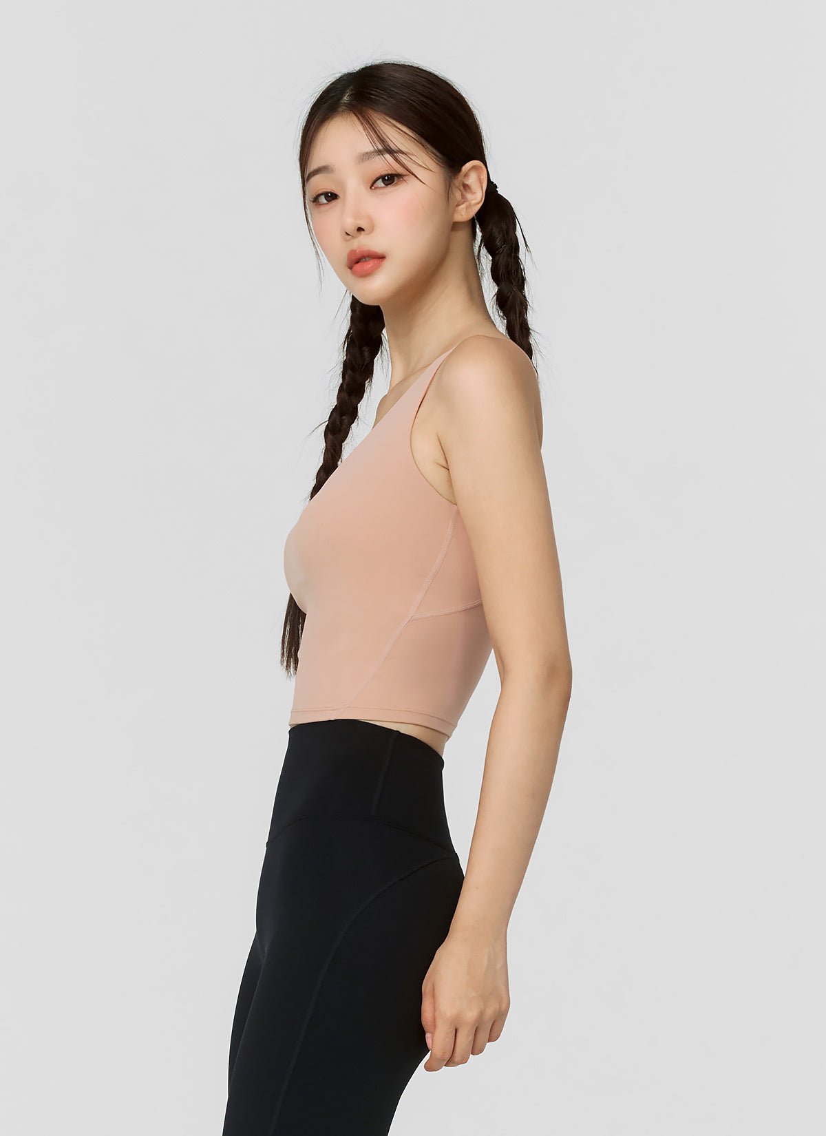 Black Label Signature V-Neck Crop Top for Women | Trendy Casual & Party Wear | Perfect for Summer Outfits, Beach Vacations & Night Out