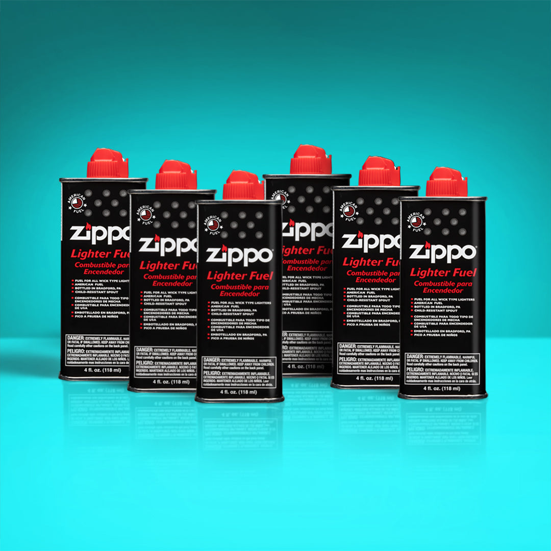6 Pack of 4 oz Premium Lighter Fluid Refill - Fast & Odorless for Zippo, Torch, and Outdoor Camping Use