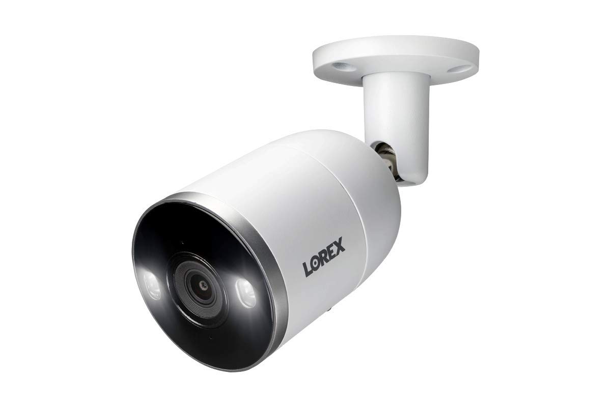 Lorex 4K Smart Deterrence 8 Channel Security Camera System with 4K NVR (2TB) & 4 Outdoor Bullet Cameras - 24/7 Surveillance for Home & Business Security