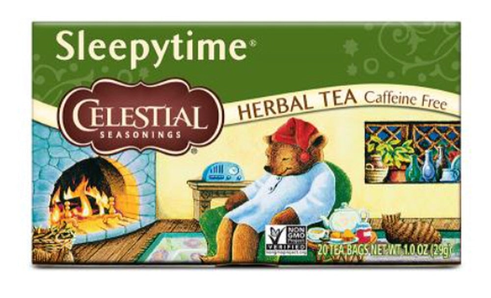Celestial Seasonings Sleepytime Herbal Tea - Caffeine-Free Relaxation Blend with Chamomile & Mint for Better Sleep & Stress Relief | Perfect for Nighttime Routine, Bedtime Relaxation & Insomnia Relief