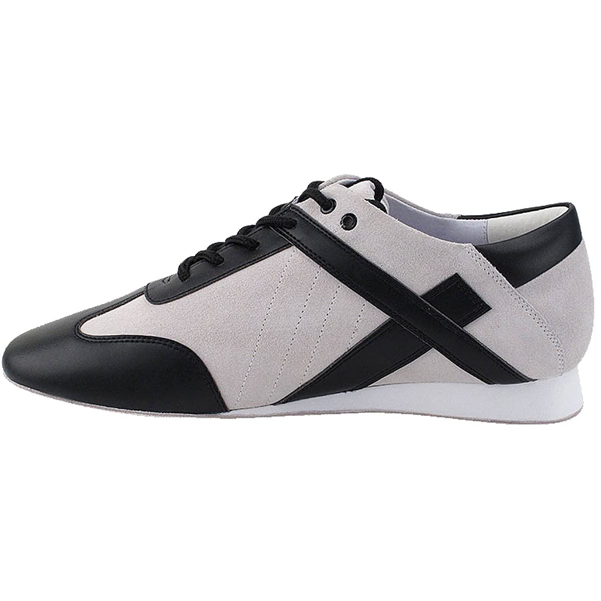 Premium Men's Ballroom Latin Salsa Dance Shoes - Genuine Leather Comfortable Sneakers SERO106BBXEB (5-Pack) | Perfect for Competition, Practice & Social Dancing