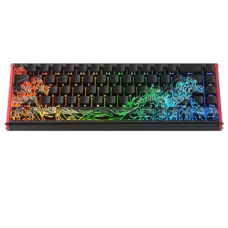 Ajazz ALUX68 Wired Mechanical Gaming Keyboard with Magnetic Switches - Perfect for PC, Mac, and Esports Gaming