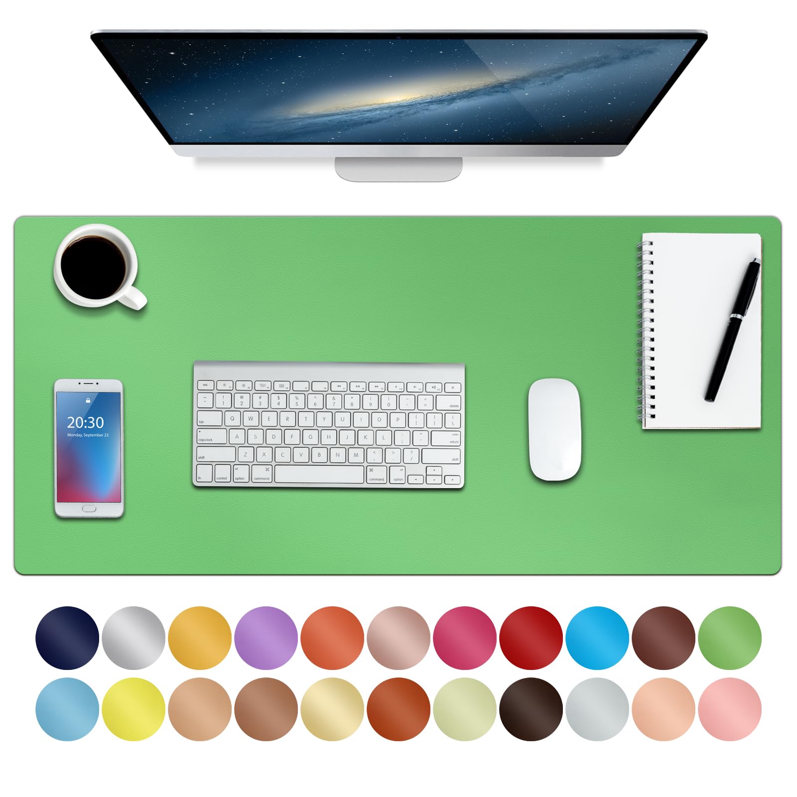Premium PU Leather Desk Pad 30