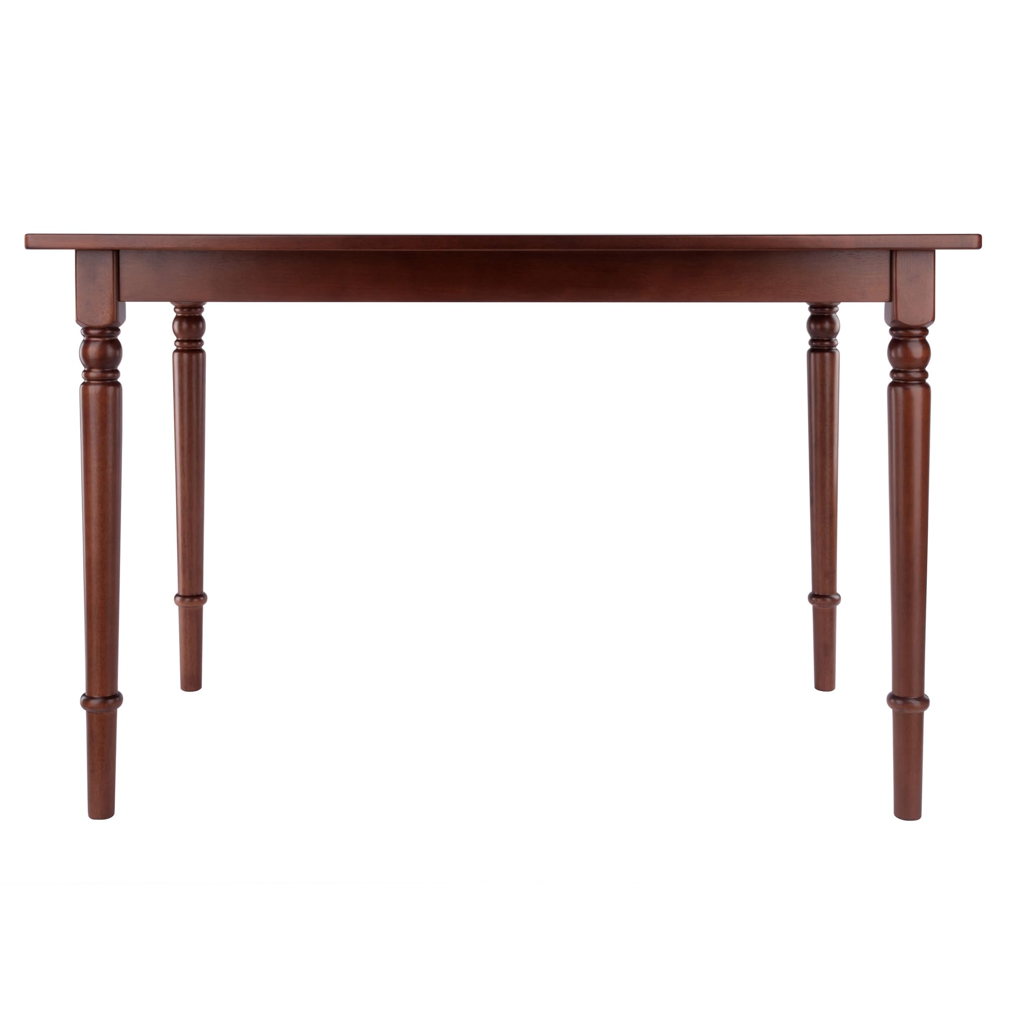 Winsome Ravenna 47-inch Rectangular Walnut Dining Table for 6 People - Perfect for Family Meals & Kitchen Gatherings