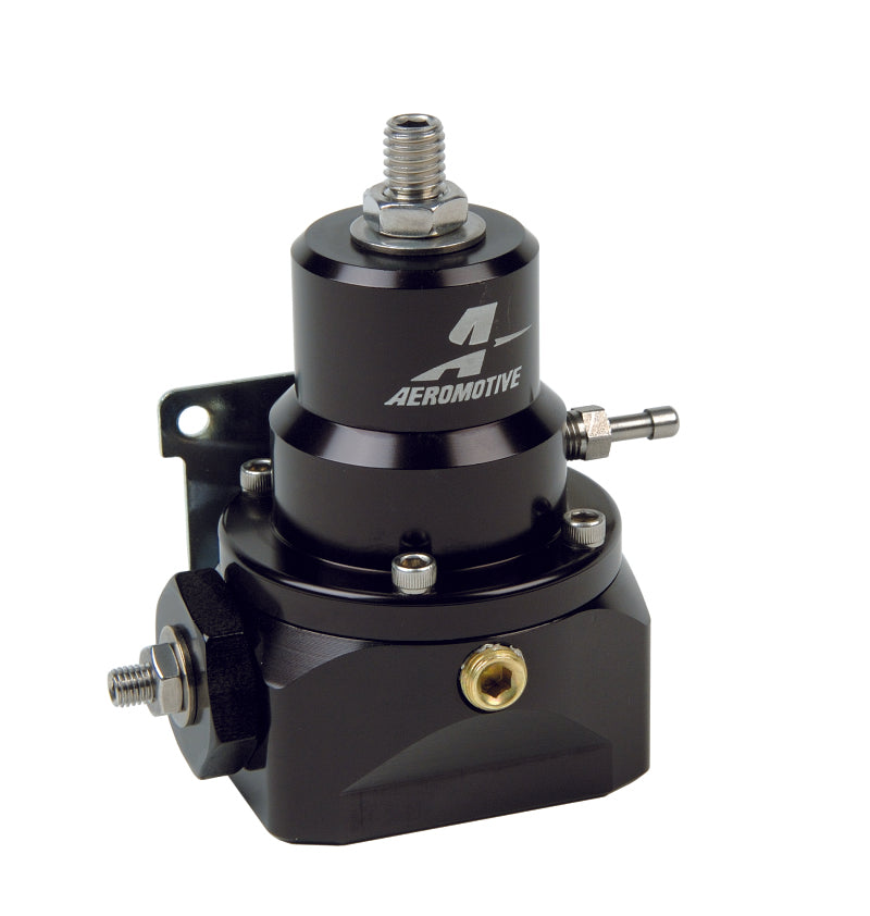 Aeromotive Dual Adjustable Alcohol Log Regulator for Belt & Direct Drive Mechanical Pumps - High Performance Fuel Pressure Control for Racing & High-Performance Vehicles