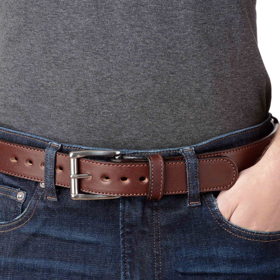 Premium Bullhide Leather Belt for Men - 1.50
