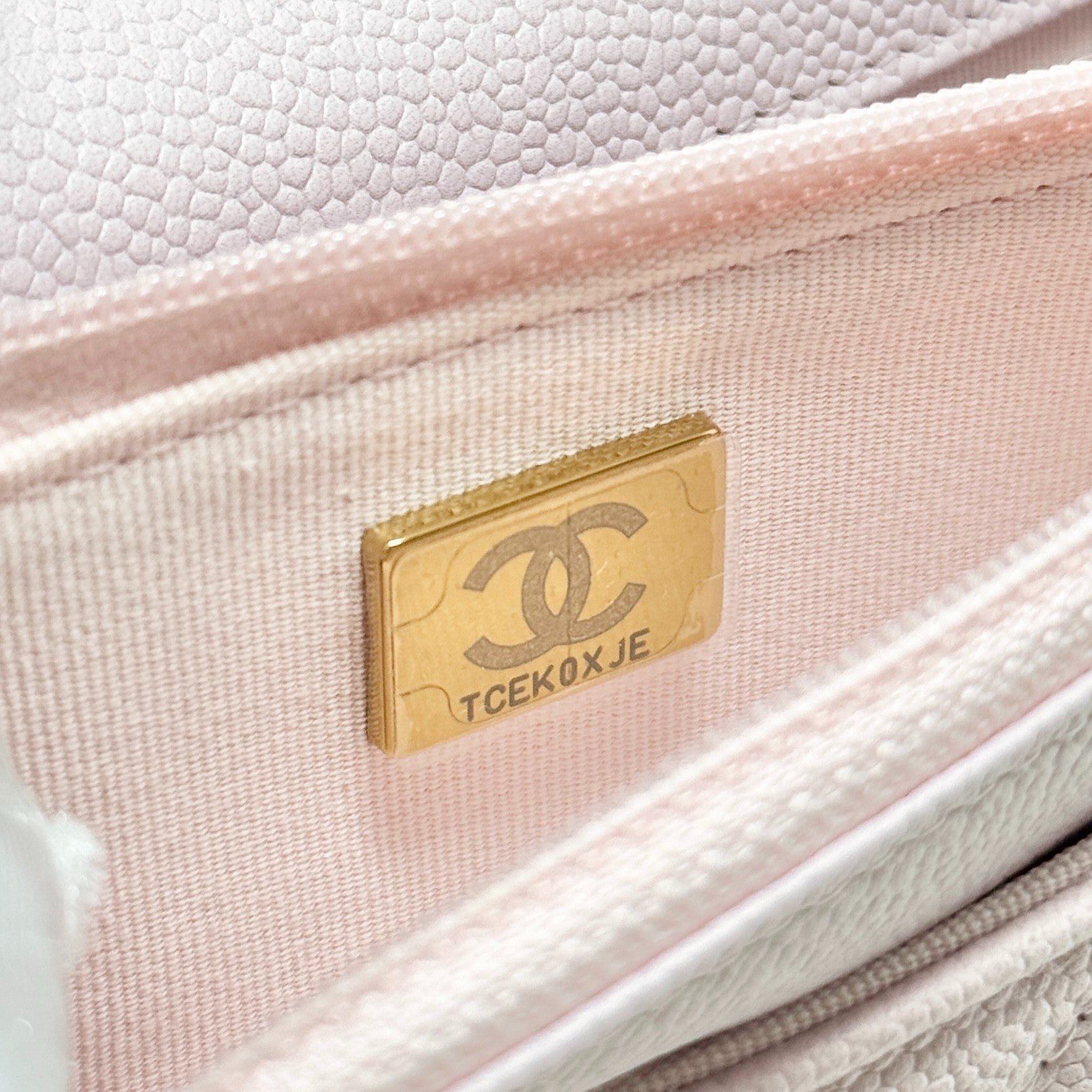 Chanel Pink Quilted Caviar Leather Wallet On Chain Crossbody Bag for Women - Perfect for Parties, Date Nights & Everyday Use