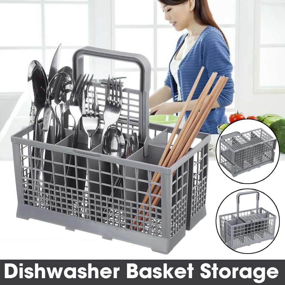 AUNMAS Universal Dishwasher Basket - Multipurpose Cutlery Holder & Storage Box Replacement Accessory for Kitchen Organization | Perfect for Silverware, Utensils, and Small Dishwasher Items