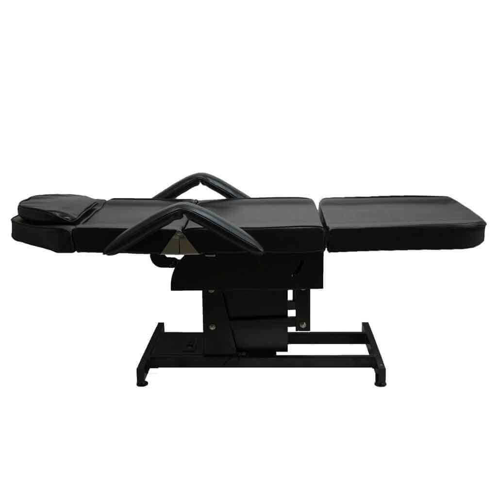 Professional Fully Electric Tattoo Bed with Built-in Power Strip - Adjustable Tattoo Chair for Artists & Studios - Perfect for Tattoo Parlors, Body Art Sessions & Permanent Makeup