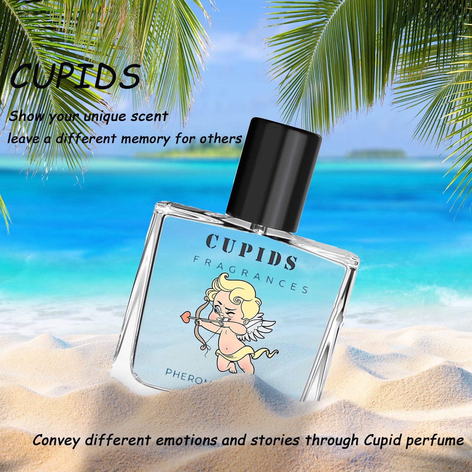 **Cupid Pheromone Cologne for Men - Hypnotic & Attractive Fragrance with Long-Lasting Scent (2-Pack) - Perfect for Dates, Parties & Special Occasions**