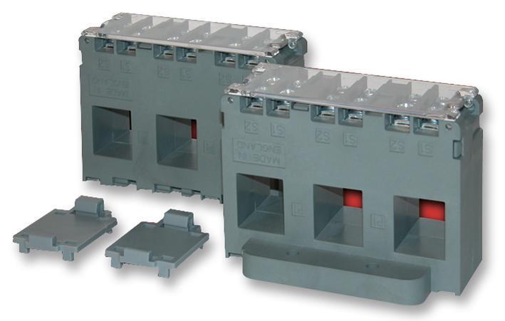CT105F 100/5 2.5/1 Class 1 Current Transformer - 2.5VA 100A to 5A Output, 3 Phase with Feet Mount for Electrical Panels & Power Monitoring Systems