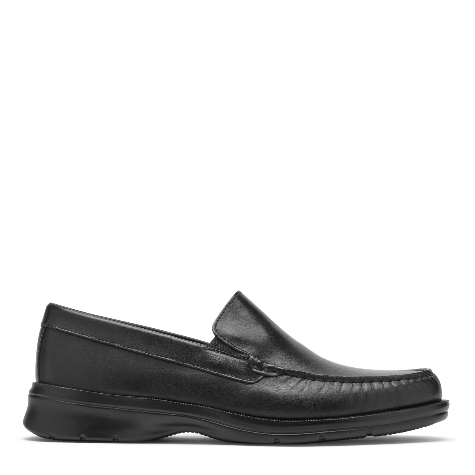 Rockport Men's Palmer Venetian Loafer - Comfortable Slip-On Dress Shoes for Business & Casual Wear - Perfect for Office, Travel & Formal Occasions