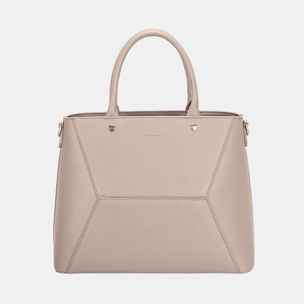 David Jones PU Leather Handbag for Women - Stylish Vegan Leather Crossbody Purse with Adjustable Strap | Perfect for Work, Travel & Everyday Use