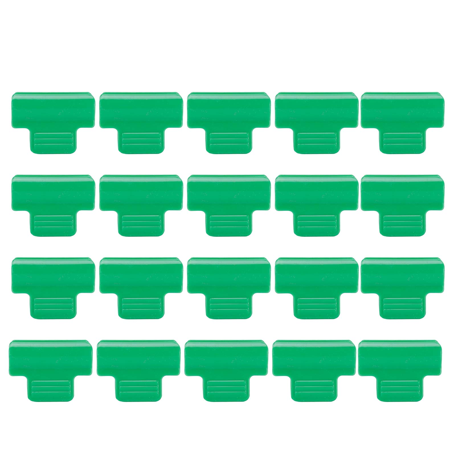 20Pcs Plastic Greenhouse Film Clamps - Heavy Duty Plant Cover Clips for Raised Garden Beds, Vegetables & Gardening Supplies | Perfect for Securing Greenhouse Plastic, Row Covers & Seedling Protection