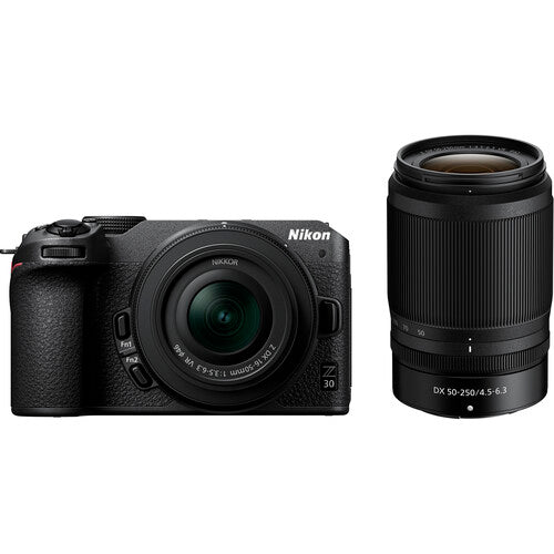 Nikon Z30 Mirrorless Camera with 16-50mm Lens | 4K Video, Vlogging & Travel Photography | Perfect for YouTube Creators & Content Makers