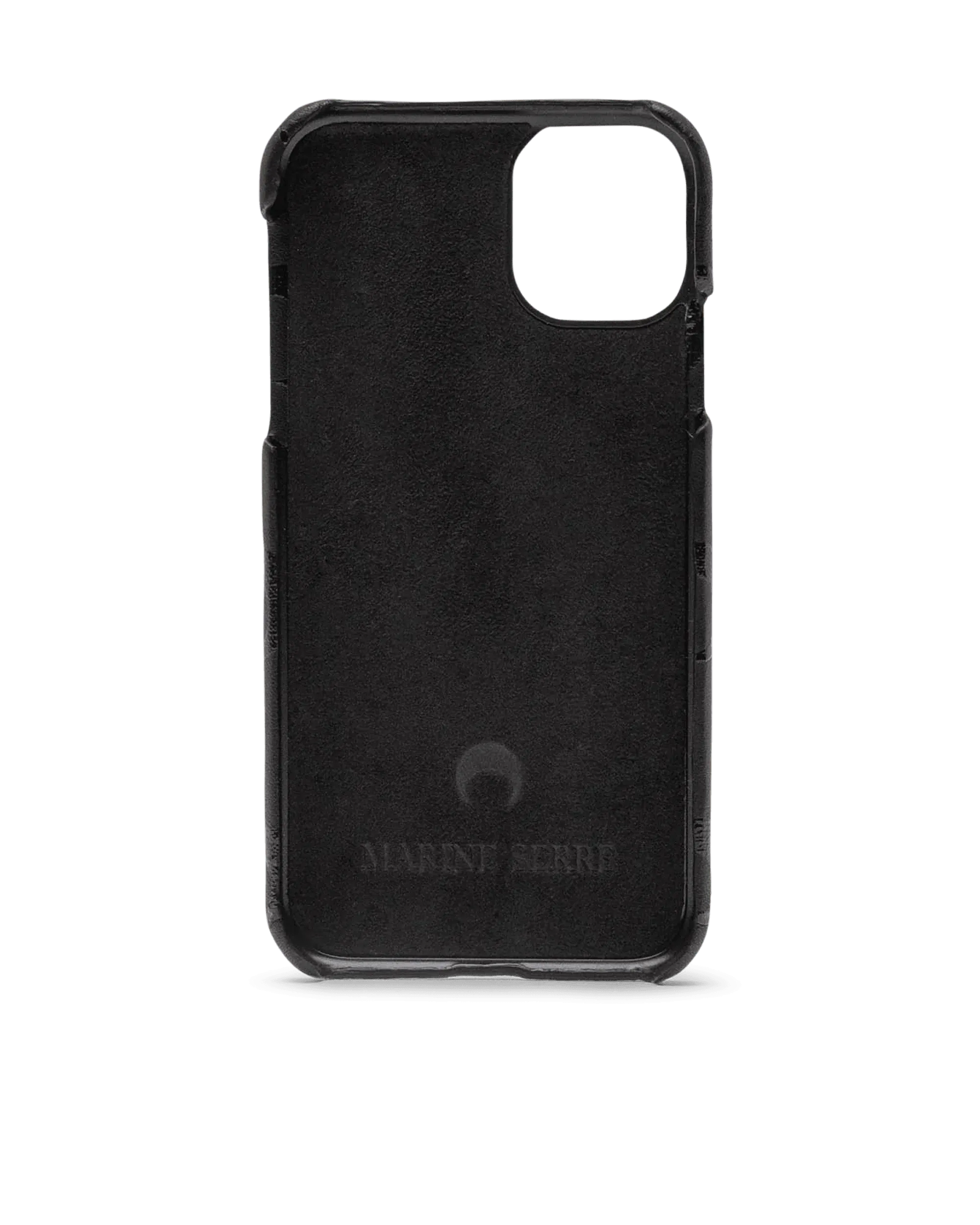 Moon Printed Lambskin iPhone 11 Case - Premium Leather Phone Cover with Unique Lunar Design, Slim Protective Case for iPhone 11 (Perfect Gift for Astronomy Lovers & Night Sky Enthusiasts)