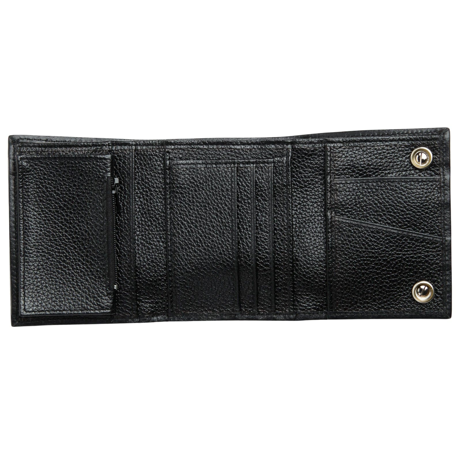Authentic Cowhide Leather Biker Wallet for Men - RFID Blocking, Multiple Card Slots & ID Window - Perfect for Motorcycle Riders, Travel & Everyday Use