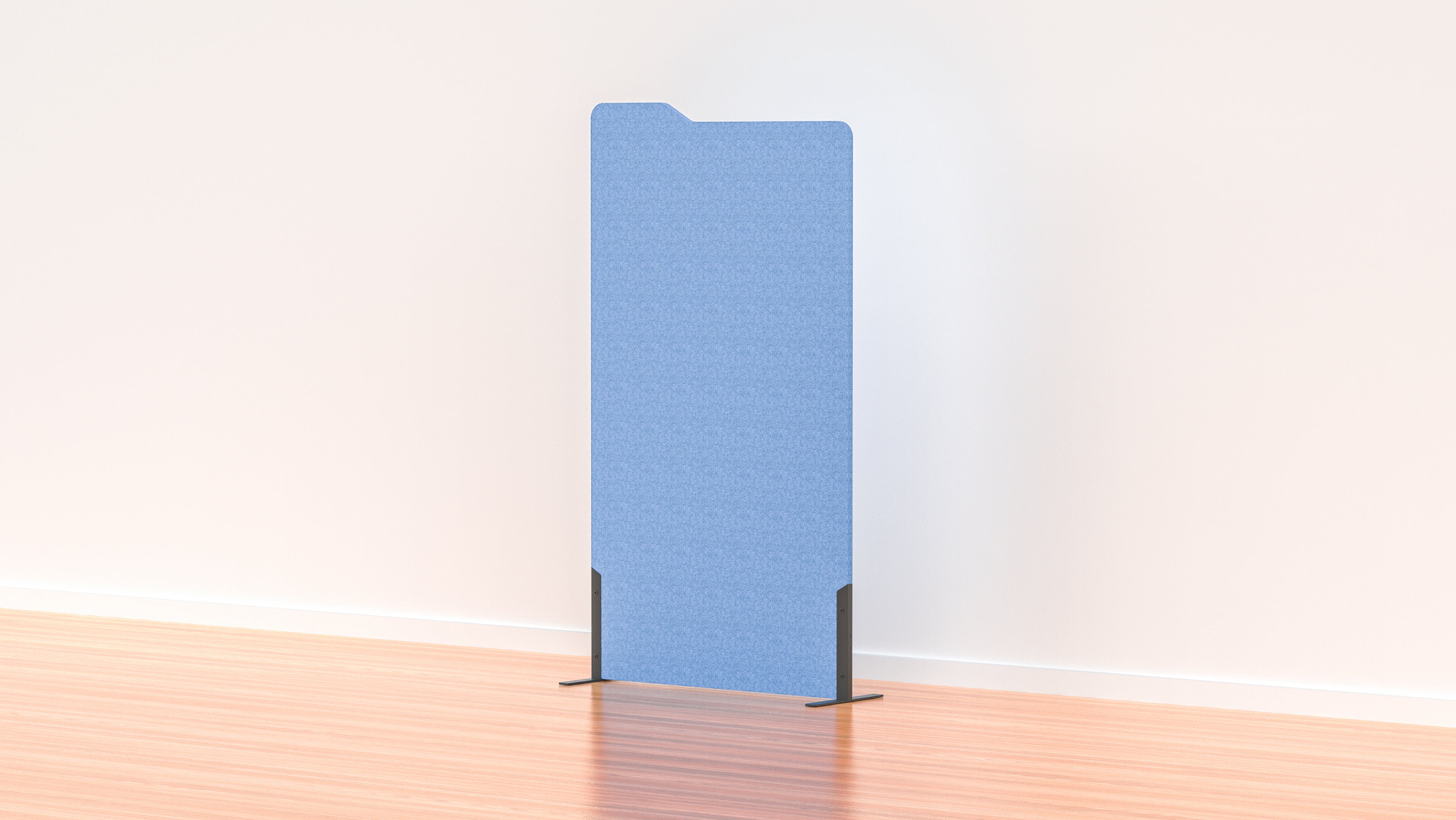 Acoustic Freestanding Partition Milford 1000x1800mm (1 Panel) with 2 Feet - Soundproof Room Divider for Office, Home, or Studio Privacy