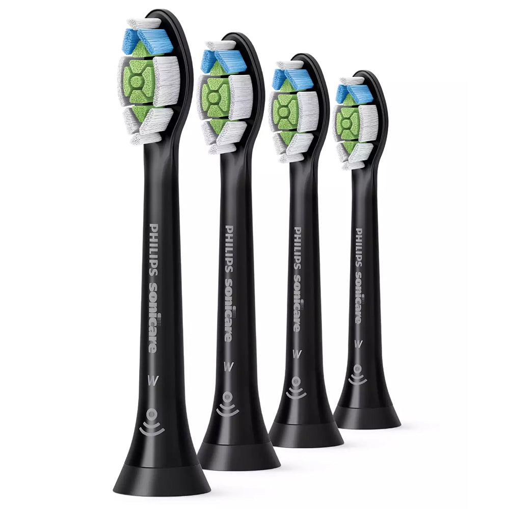 HX6064 Standard Sonic Toothbrush Replacement Heads - Compatible with Philips Sonicare - Soft Bristles for Gentle Cleaning - Perfect for Daily Oral Care & Travel