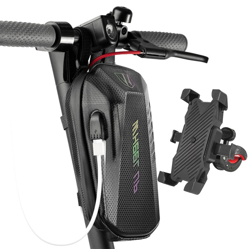Outinhao Electric Scooter Bag 2L/3L with USB Port, Waterproof Phone Pouch, Accessories for Xiaomi/Mijia/M365 Scooters - Perfect for Commuting, Shopping & Outdoor Adventures