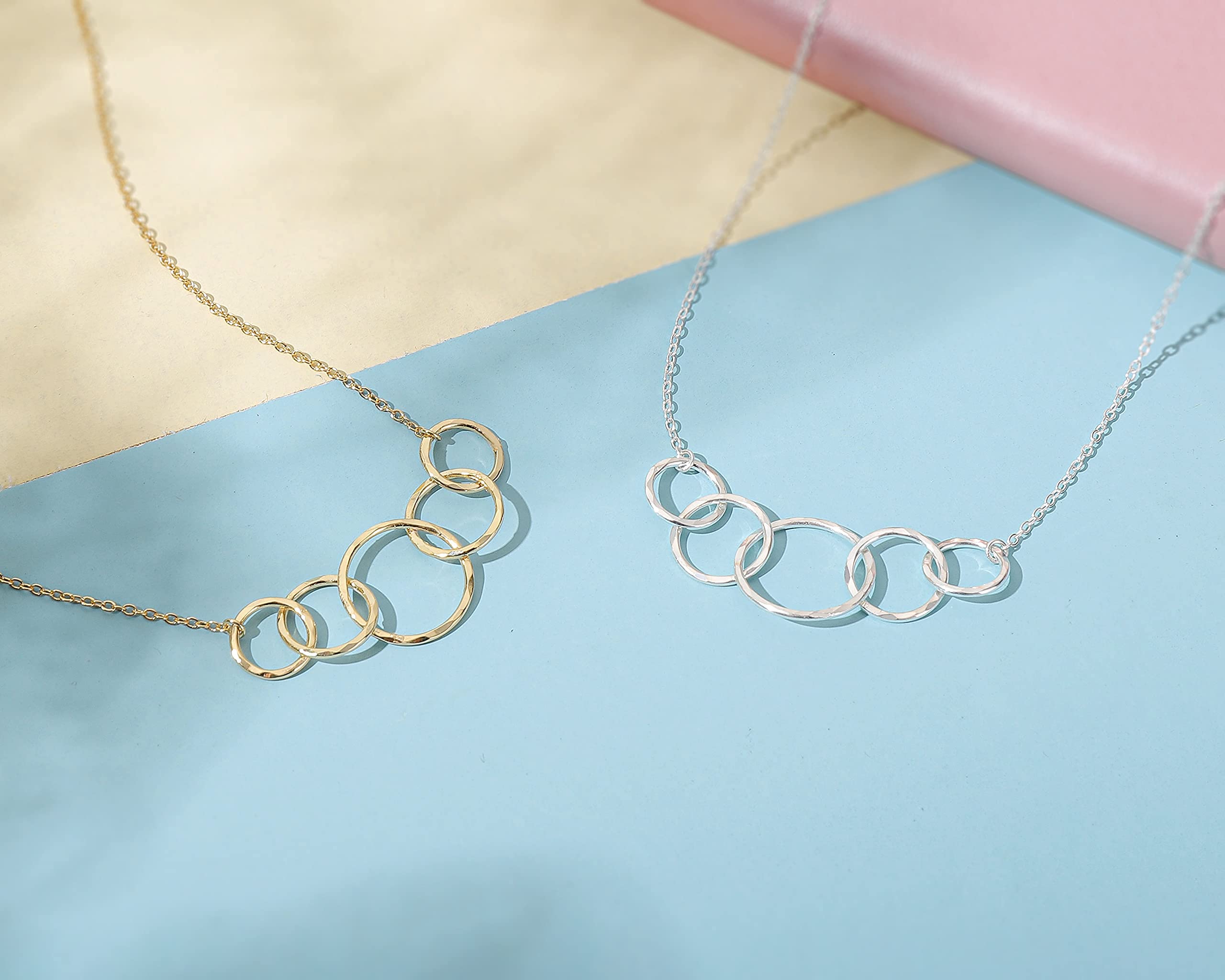 14k Gold Plated Sterling Silver Birthday Necklace for Women - Elegant Jewelry Gift for Mom, Wife, Daughter, Sister | Perfect for Birthdays, Anniversaries & Special Occasions