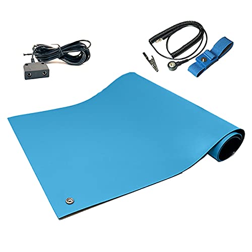 RubberStat Dual Layer ESD Safe Workbench Mat Kit - 48