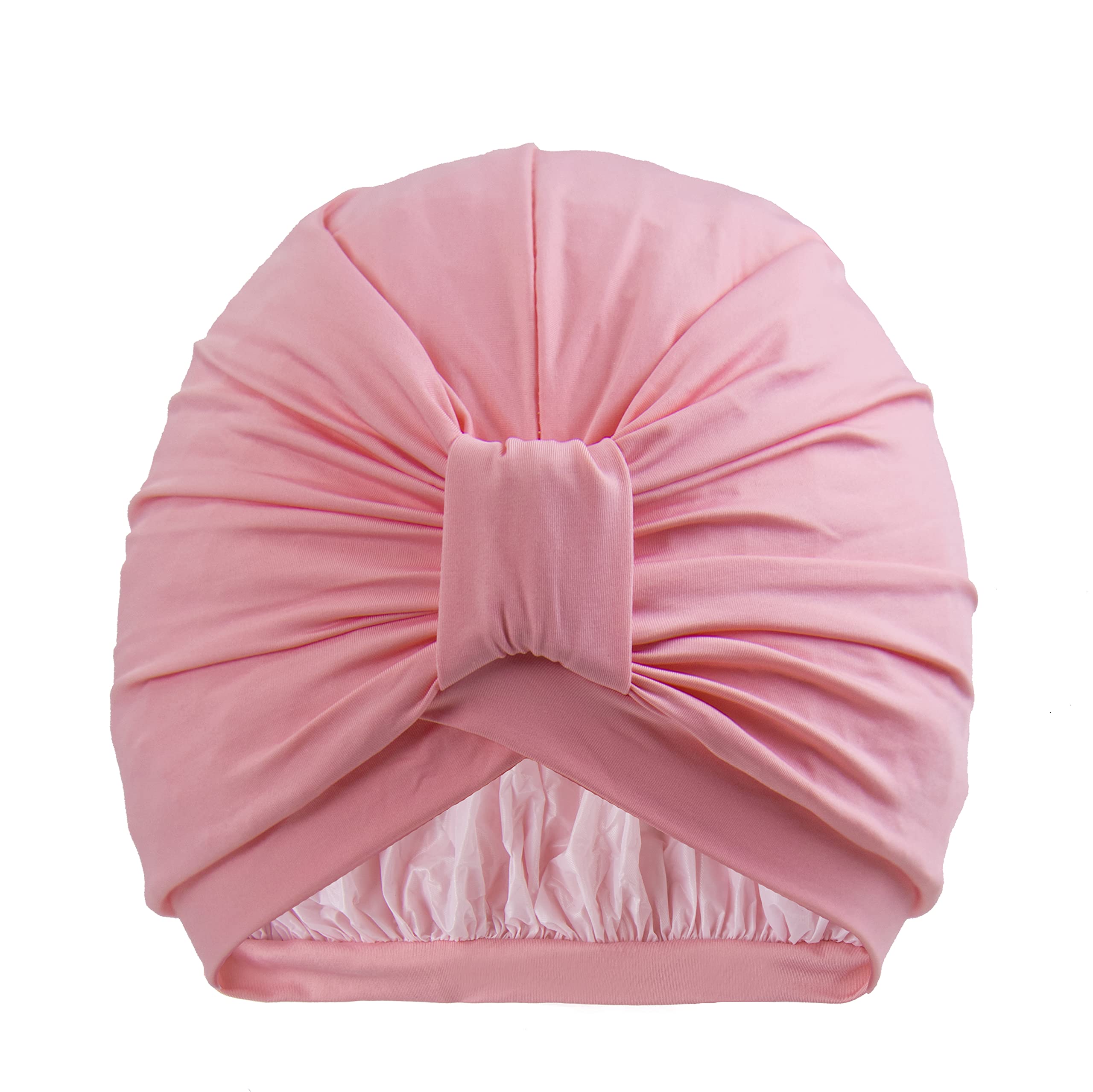 Styledry SHOWER CAP Cotton Candy - Waterproof Shower Cap for Women & Men, Soft & Comfortable Hair Accessory for Bathing, Swimming & Hair Care