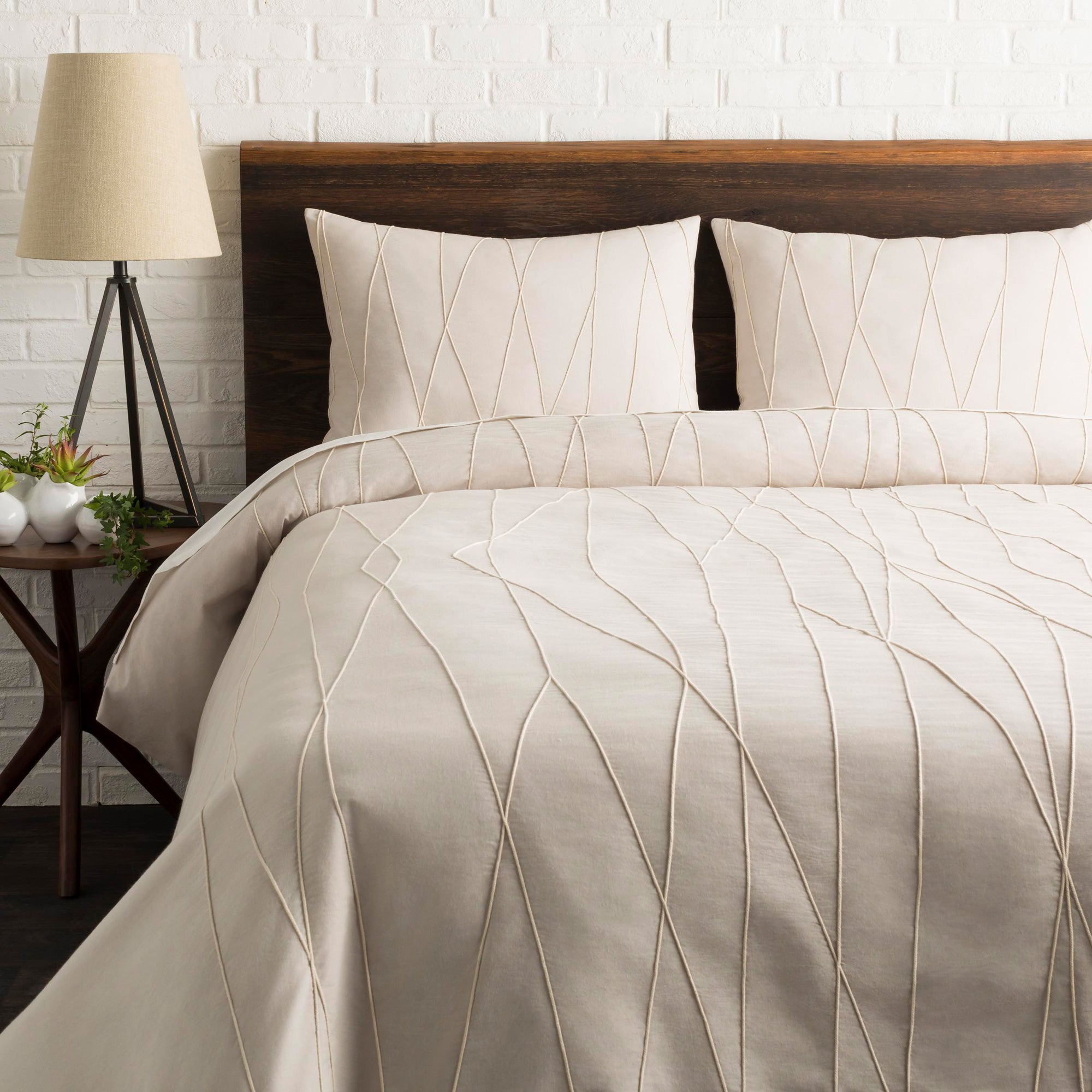 Mio 3-Piece Duvet Cover Set - Soft & Breathable Bedding Set for Queen/King Size - Perfect for Bedroom Decor, Guest Room & Cozy Home Styling