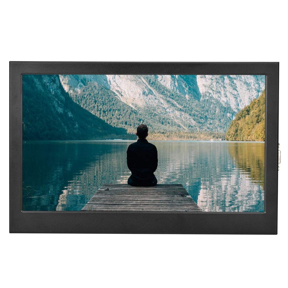 11.6 Inch Portable HDMI Monitor - Full HD 1366x768 Gaming Display for PS3/PS4/Xbox360/Raspberry Pi/Windows - Ultra Slim USB-Powered Second Screen for Travel, Office & Home Entertainment (US Plug)