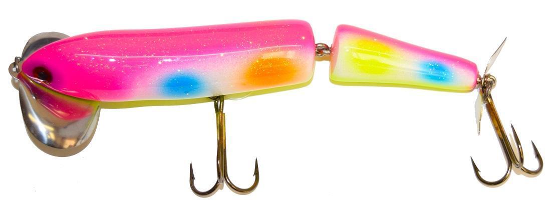 Big Fork Papa Chubby 8-Surface Fishing Lure - Premium Bass Fishing Bait for Freshwater & Saltwater - Ideal for Topwater Fishing in Lakes, Rivers, and Ponds