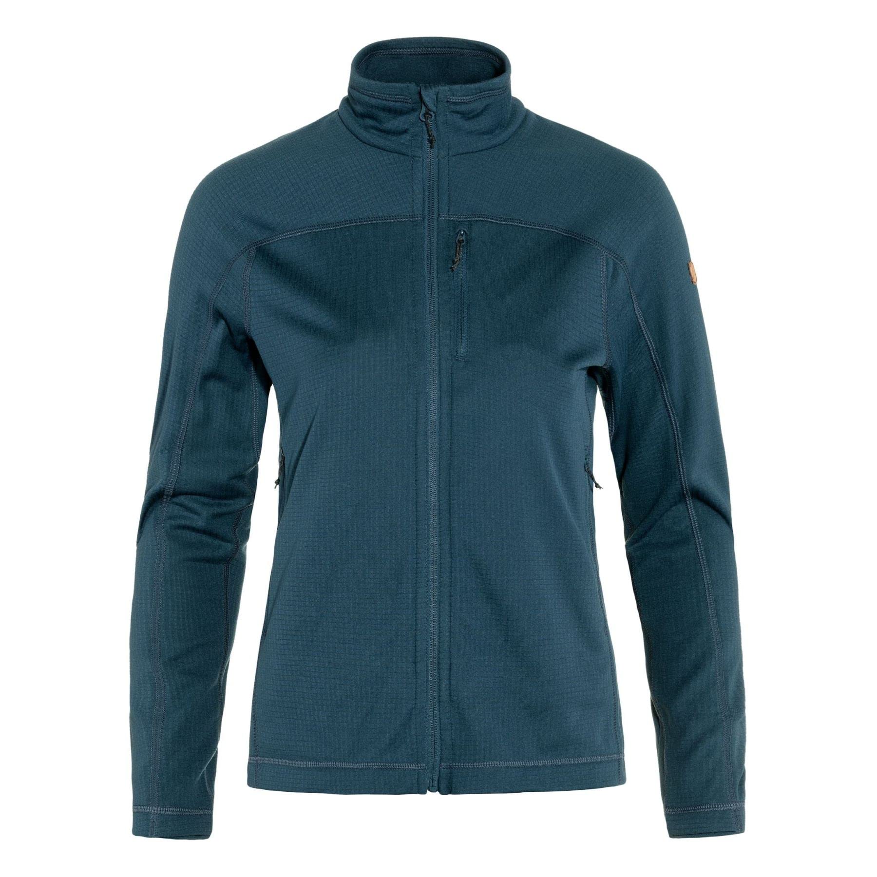 Fjallraven Women's Abisko Lite Fleece Jacket - Lightweight Outdoor Fleece for Hiking, Camping & Travel - Warm Midlayer for Fall & Winter Adventures