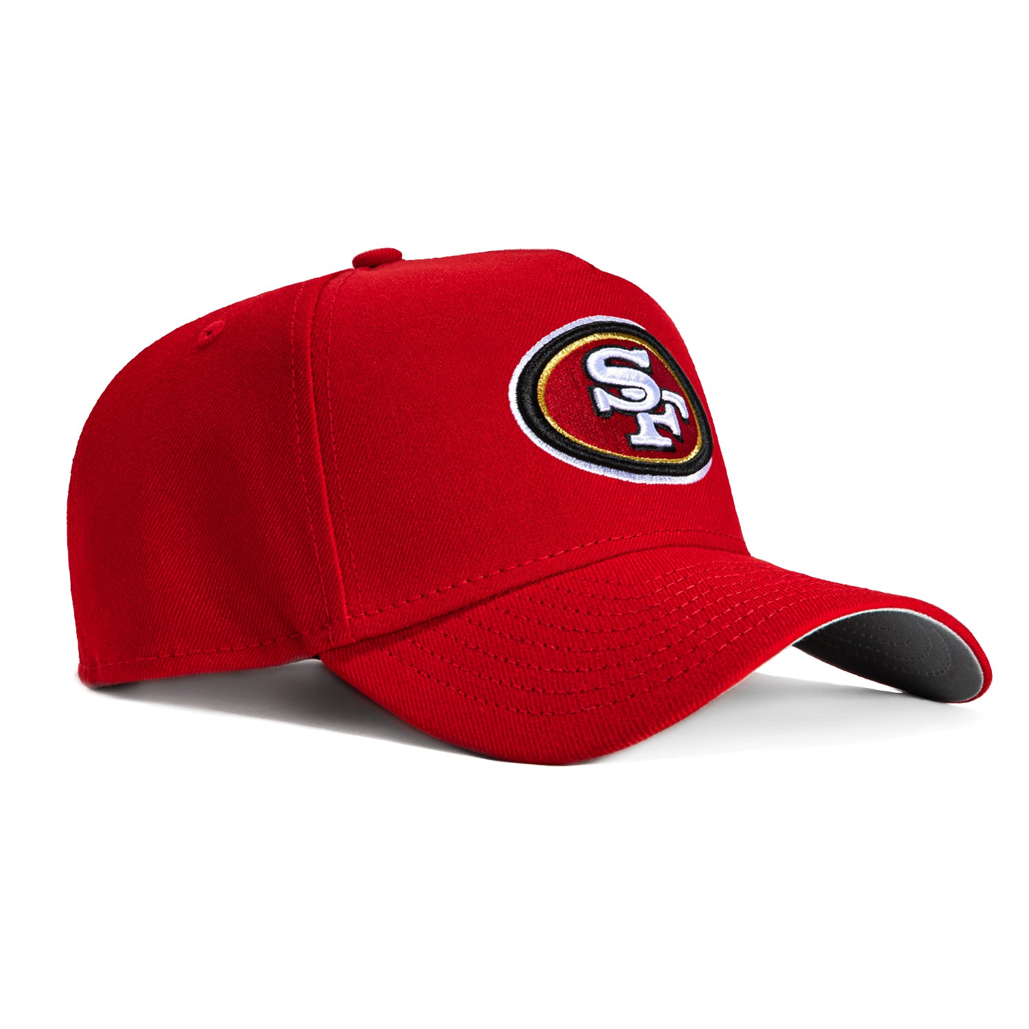 New Era 9Fifty San Francisco 49ers Snapback Adjustable Baseball Cap - Red | Official NFL Licensed Hat for Men & Women | Perfect for Game Day, Sports Events & Casual Wear