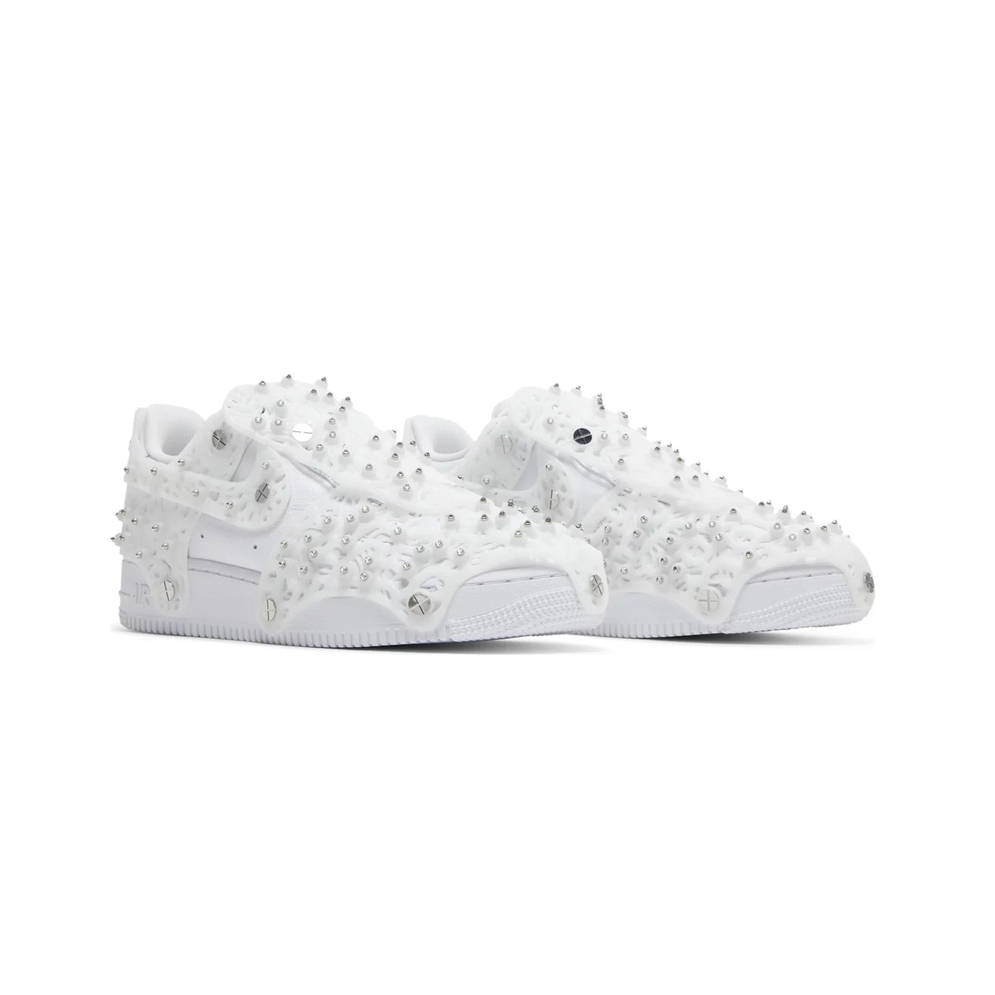 Nike Air Force 1 Low 'Swarovski Retroreflective Crystals' White Women's Sneakers (2021) - Stylish Casual Shoes for Women, Perfect for Streetwear & Everyday Fashion