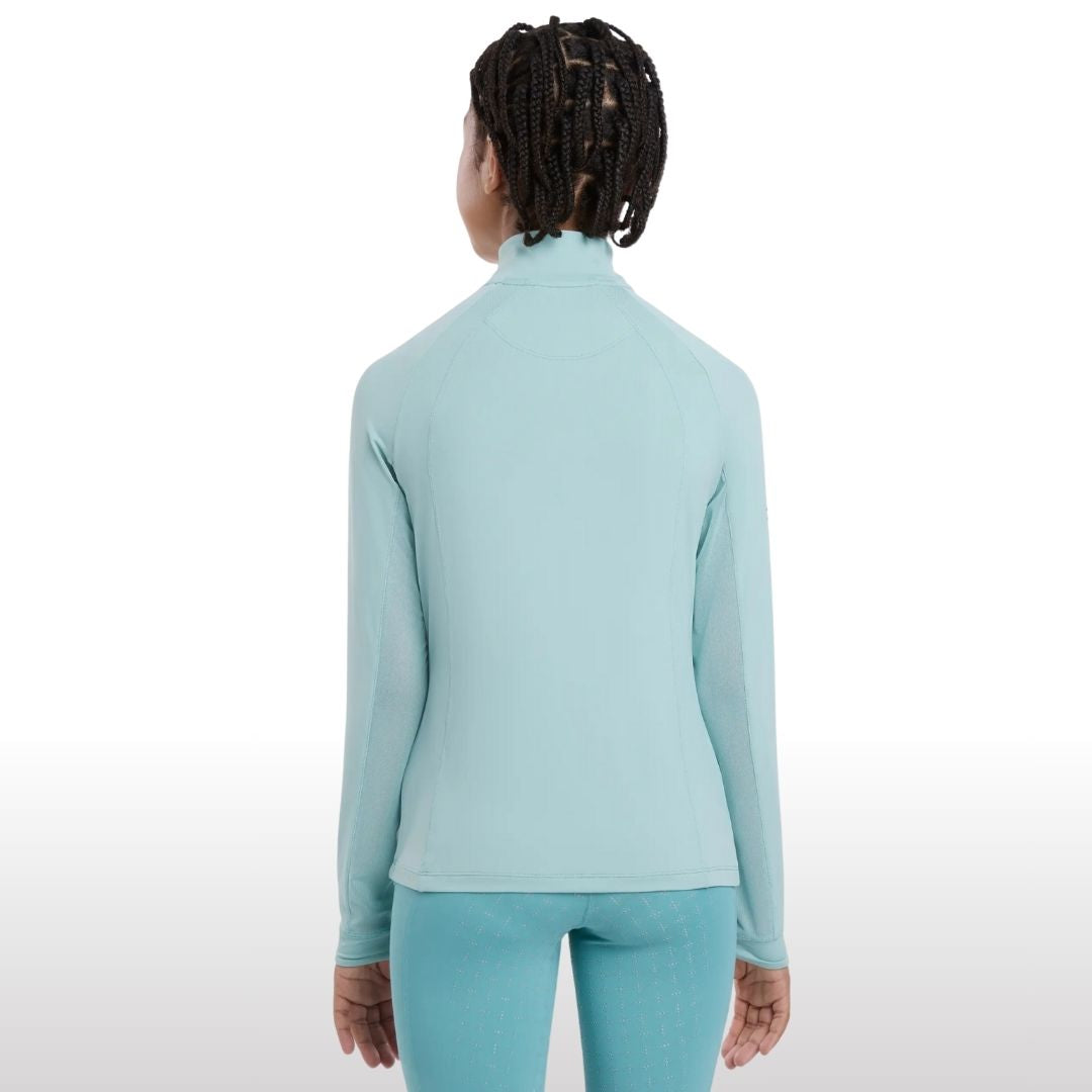 LeMieux Young Rider Hope Lightweight Base Layer Top - Breathable & Moisture-Wicking Equestrian Shirt for Horse Riding & Training | Perfect for Show Jumping, Dressage & Everyday Riding