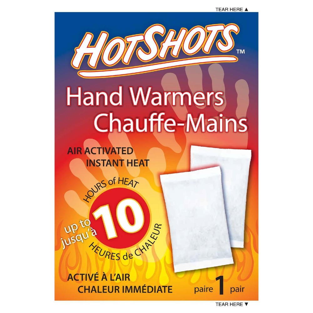 HotShots Rechargeable Hand Warmers - Portable USB Heating Pads for Winter Outdoor Activities, Hunting, Skiing & Camping - Instant Heat Pocket Warmers for Cold Weather