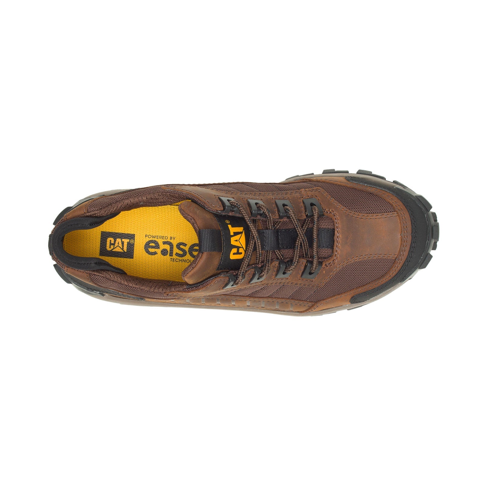 Invader Steel Toe Work Boots for Men - Dark Brown Safety Shoes - OSHA Compliant Work Boots for Construction, Warehouse & Industrial Use