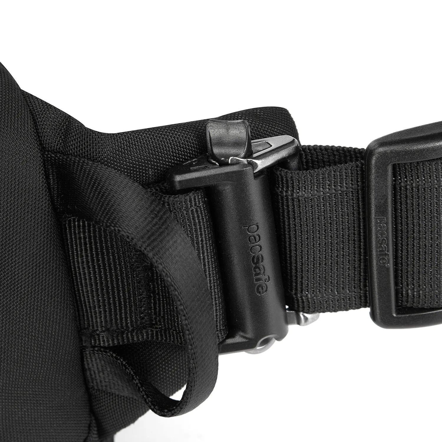 Pacsafe Vibe 100 Anti-Theft RFID Blocking Waist Pack for Travel, Hiking & Daily Use - Secure Crossbody Bag with Cut-Proof Straps for Men & Women