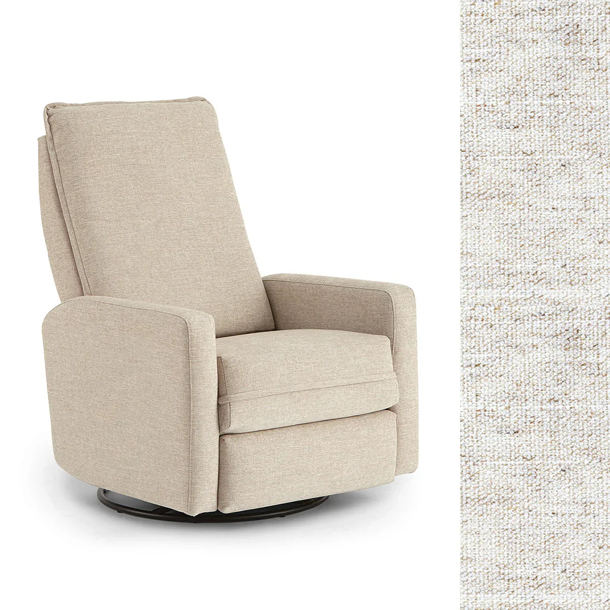 Best Calli Swivel Glider Recliner Chair - Comfortable Modern Rocking Chair with Smooth 360° Rotation for Nursery, Living Room & Bedroom Relaxation