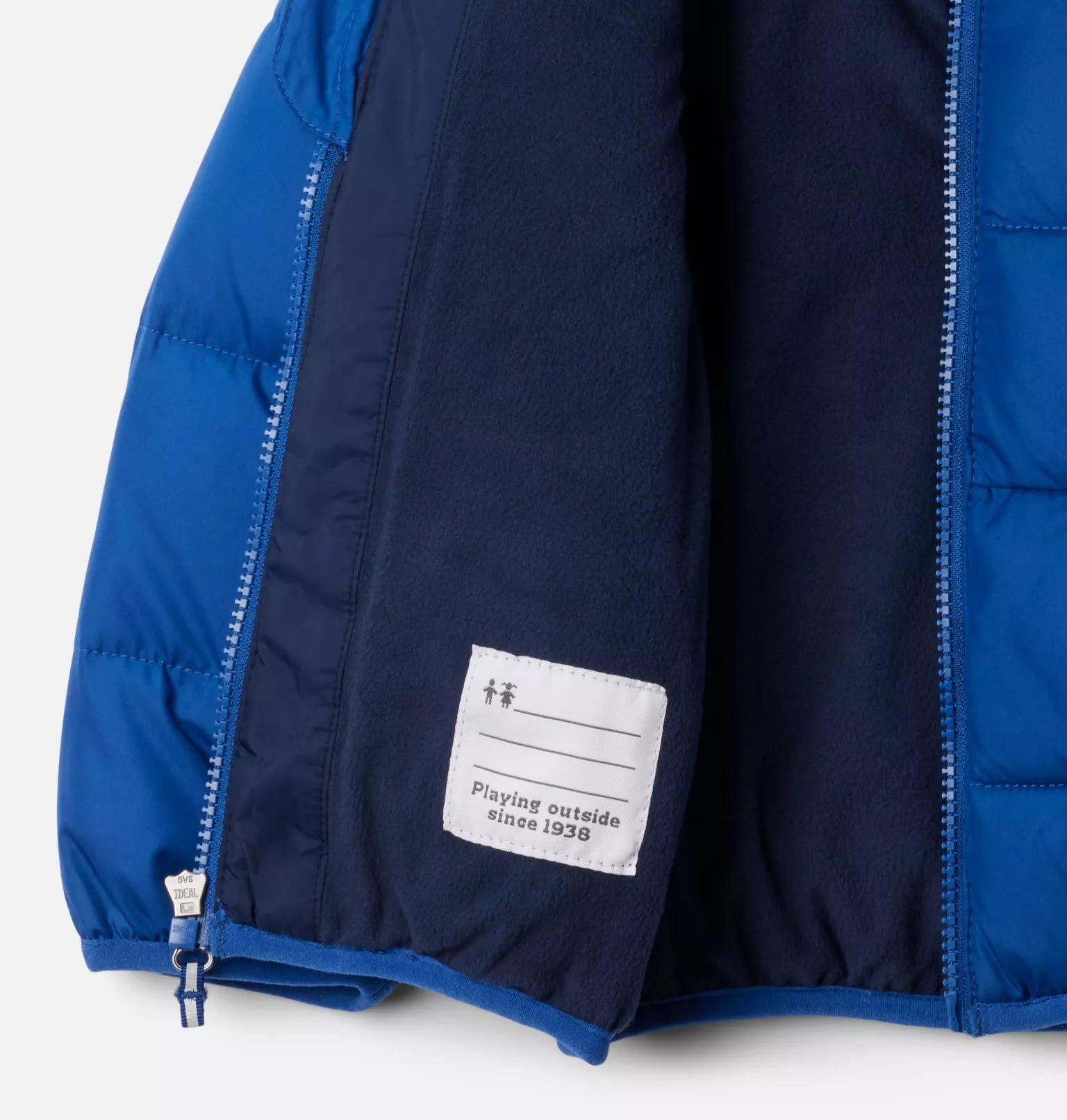 Columbia Mountain Blue Tiny Bear Toddler Jacket - Waterproof Winter Coat for Boys & Girls - Perfect for Outdoor Play, Hiking & Snow Adventures