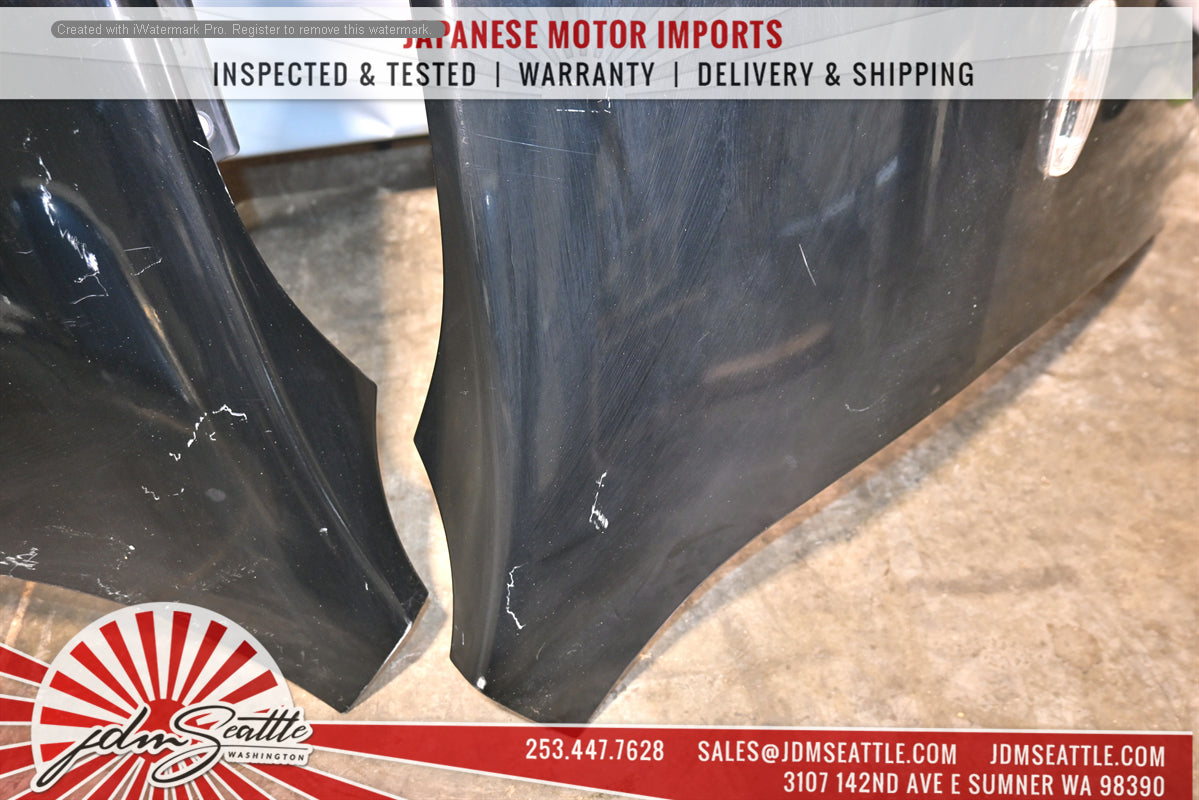 2007-2012 INFINITI G35 Front End Conversion Kit with Hood, Fenders & Headlights - JDM Style Nose Cut for Car Customization & Performance Upgrade