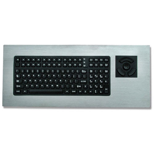 iKey Industrial Keyboard PM 2000 NI - Panel Mount Non-Incendive Keyboard for Hazardous Environments - Perfect for Oil Rigs, Chemical Plants & Industrial Control Panels