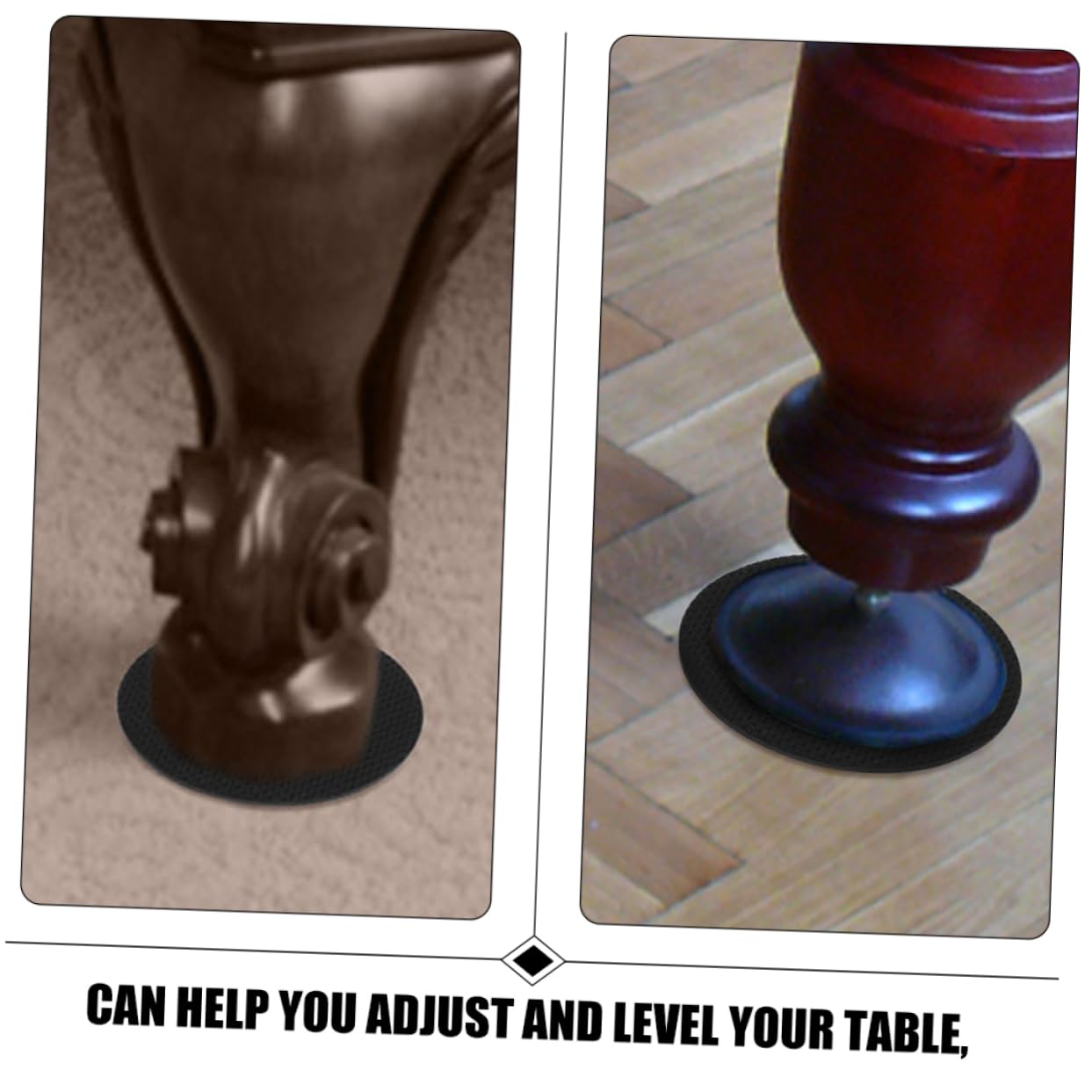 Premium 12-Piece Pool Table Leveling Shims - Heavy Duty EVA Billiard Table Leg Pads for Perfect Leveling & Stability - Ideal for Home Game Rooms, Bars, and Professional Pool Halls