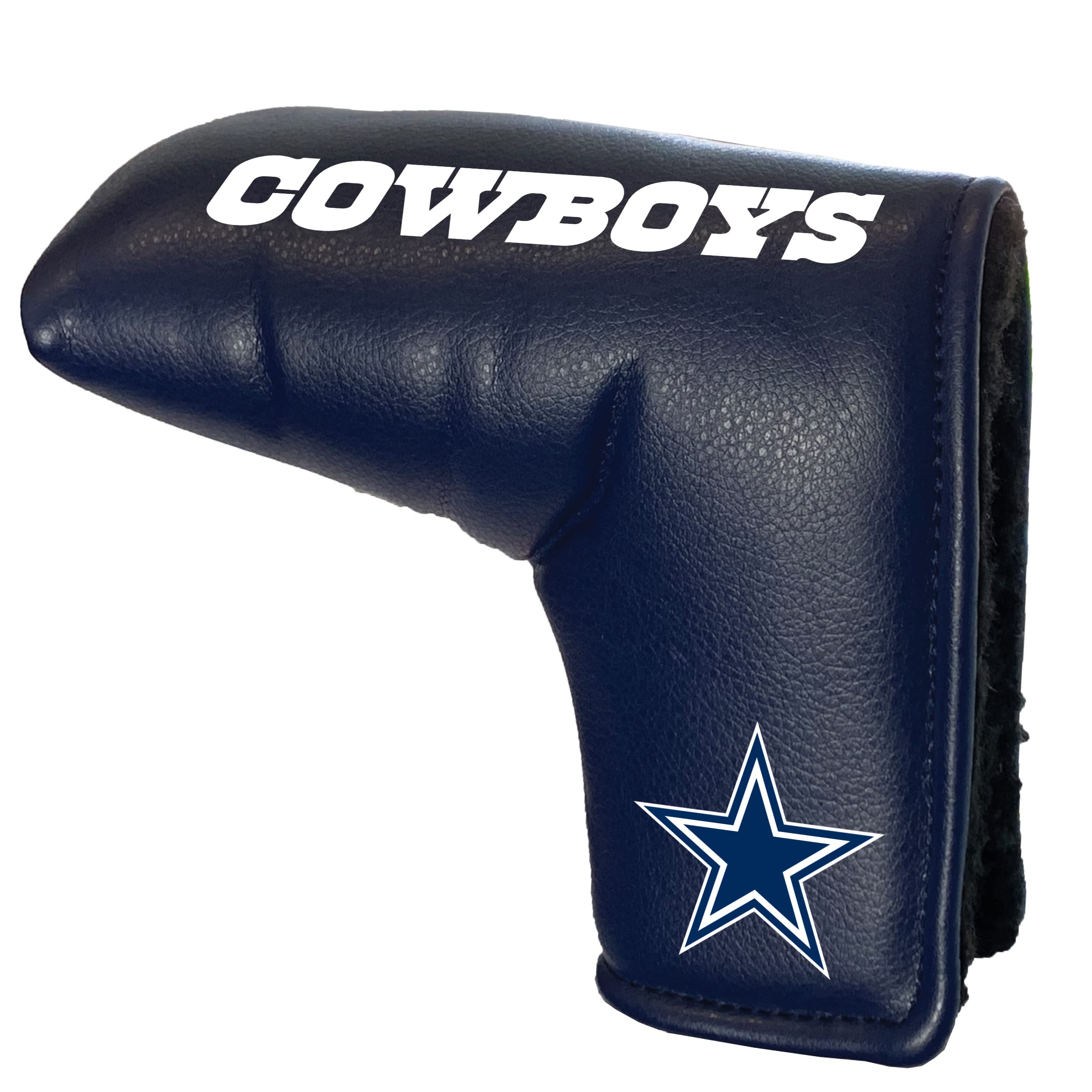 Team Golf NFL Dallas Cowboys Tour Blade Putter Cover - Printed Golf Club Headcover for Scotty Cameron, Taylormade, Odyssey, Titleist, Ping & Callaway Putters | Perfect for Golf Enthusiasts & NFL Fans on the Course