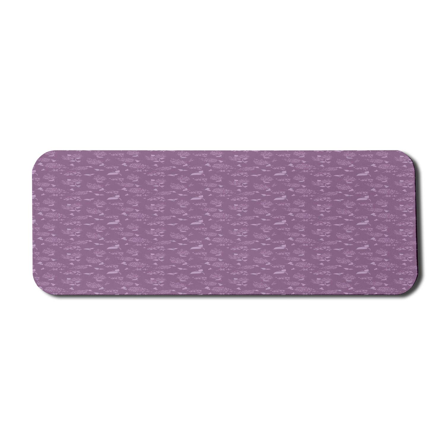 Ambesonne Floral Non-Slip Rubber Mouse Pad - Large 31