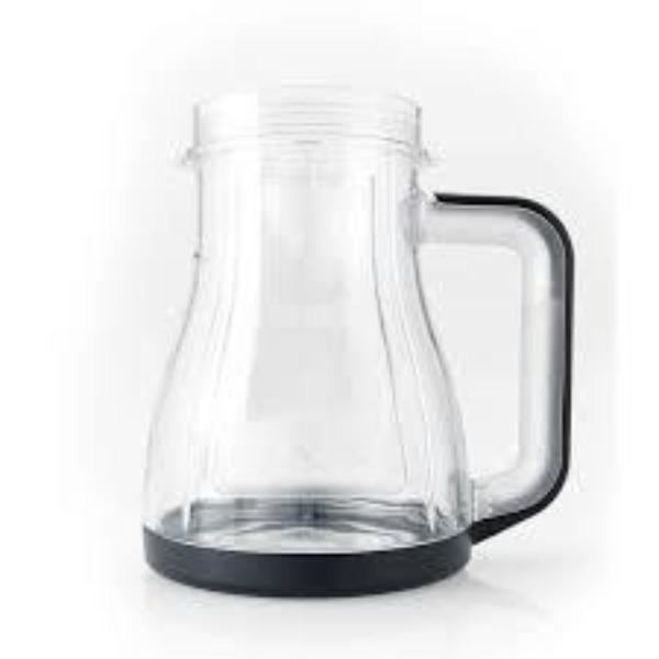 1.4L Glass Serving Pitcher with Spout - Perfect for Iced Tea, Lemonade, Water & Party Drinks - Elegant & Durable Pitcher for Home, Kitchen & Entertaining