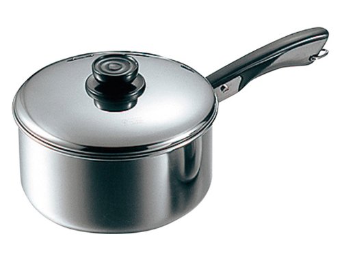 MA 18-0 Deep Sauce Pan with One-Handle, 7.9 Inch (20 cm) Non-Stick Cooking Pot - Perfect for Sauces, Stews & One-Pot Meals