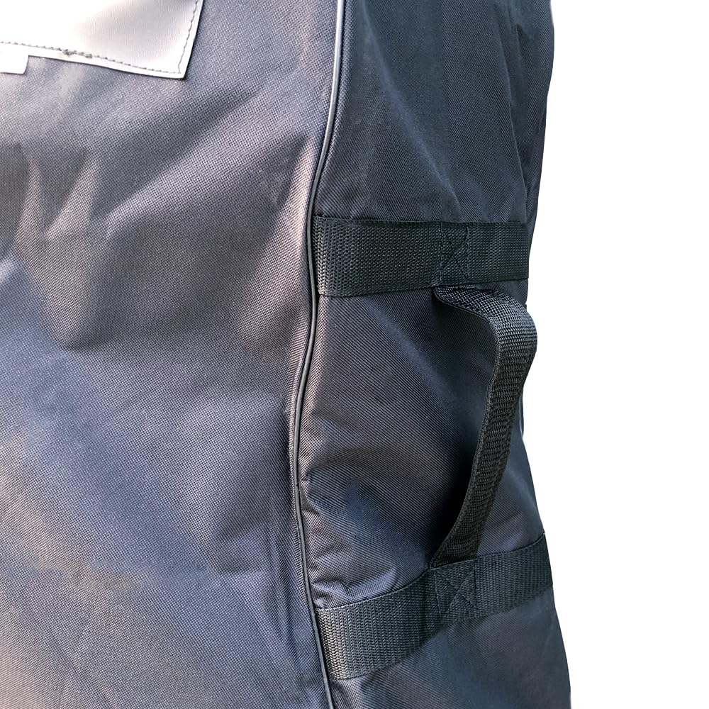Heavy Duty 3/4 Upright Bass Gig Bag - Oxford Cloth Double Bass Case with Thick Padding for String Bass Protection (Style 2 - Extra Thick) - Perfect for Musicians, Travel & Outdoor Performances